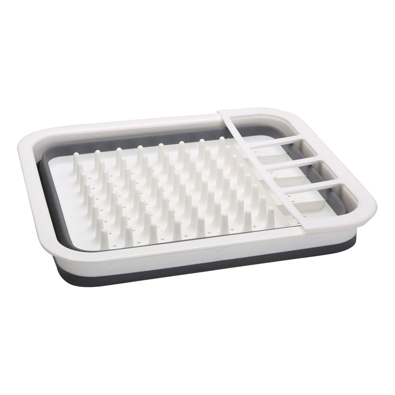 Collapsible-wares dish rack with cutlery holder K0201 Quest - Dynamic Drive