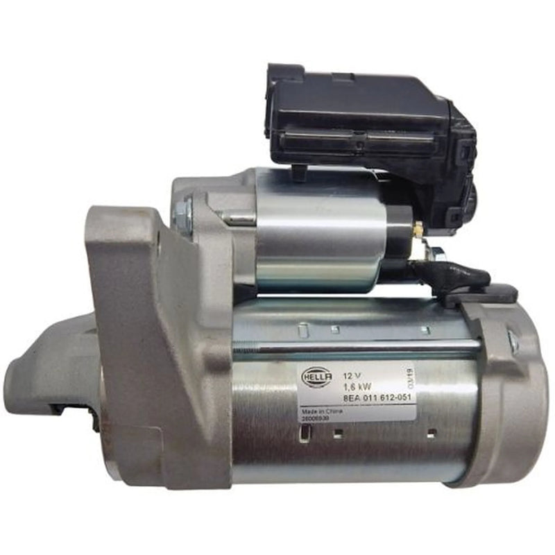 Hella Starter Motor 12V 1.6kW 9 Teeth fits Subaru Trezia 2011 on 1.4