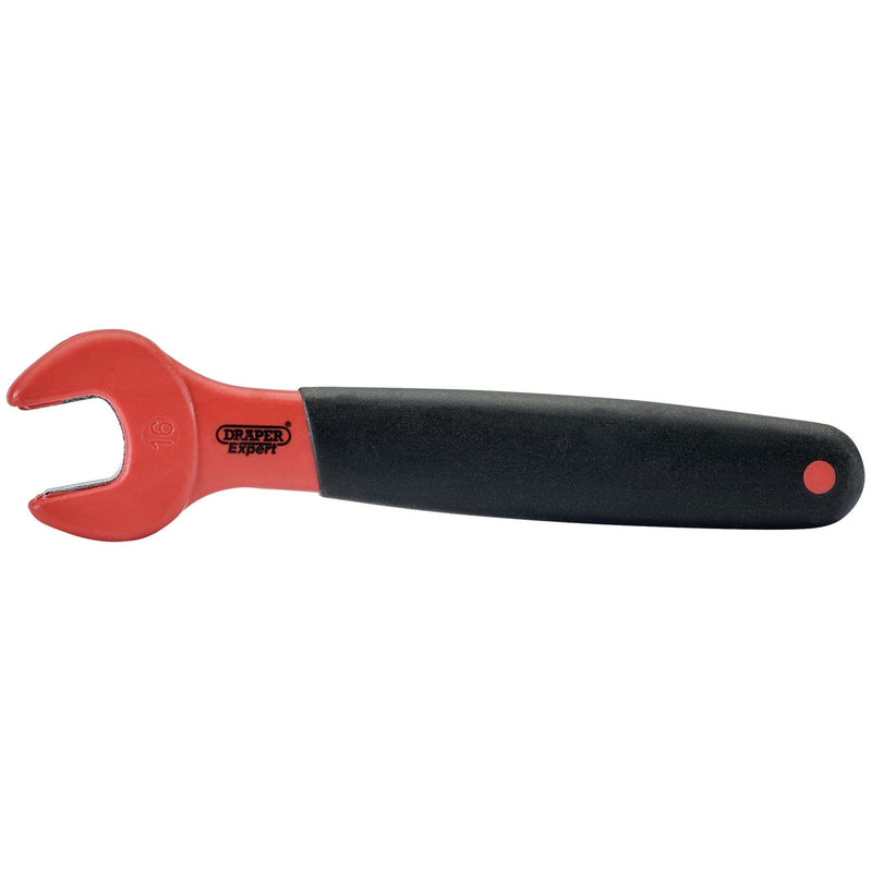 Draper VDE Approved Fully Insulated Open End Spanner, 16mm 99474 Draper - Dynamic Drive