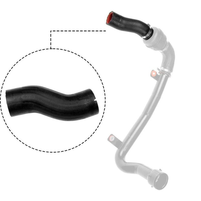 Gates Intercooler Turbo Charge Air Hose fits Citroën Relay III 2015-2023 2.0 2.2