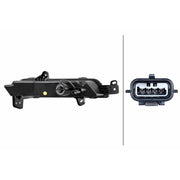 Hella Daytime Running Light LED Left fits Renault Megane E-Tech SUV 2021 on