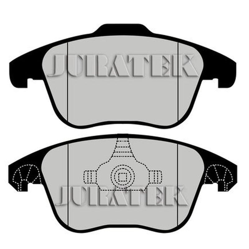 Juratek Front & Rear Brake Discs & Pads fits Peugeot 2008 II 2021 on 1.5