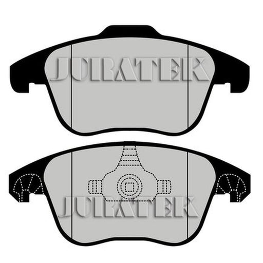 Juratek Front & Rear Brake Discs & Pads fits Peugeot 2008 II 2021 on 1.5
