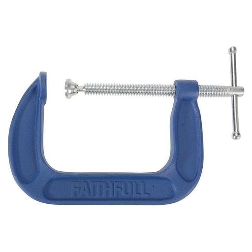 Faithfull Medium-Duty G-Clamp 100mm (4in) Faithfull - NN4 Online
