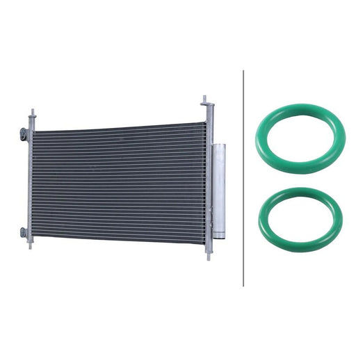 Hella Air Conditioning Condenser fits Honda Civic VIII 2005-2012 1.4 1.8 2.0 2.2