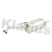 Klarius Box With Tail Pipe Rear fits Nissan Micra C+C III 2005-2010 1.6