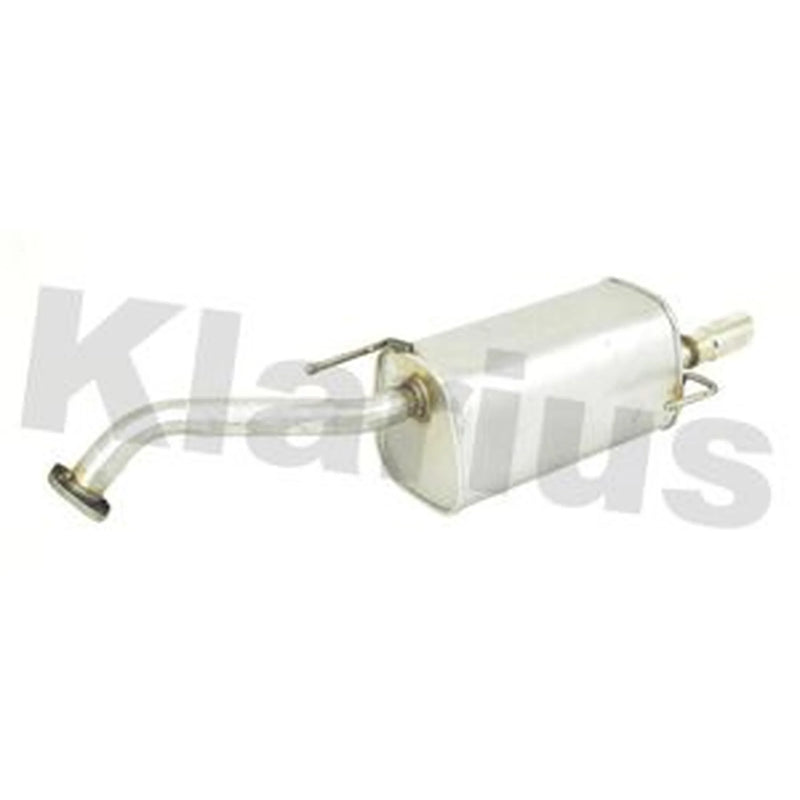 Klarius Box With Tail Pipe Rear fits Nissan Micra C+C III 2005-2010 1.6