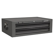 Superline Pro Superline PRO Mid-Box Tool Chest 2 Drawer - Grey/Black AP26029TG Superline Pro - Dynamic Drive