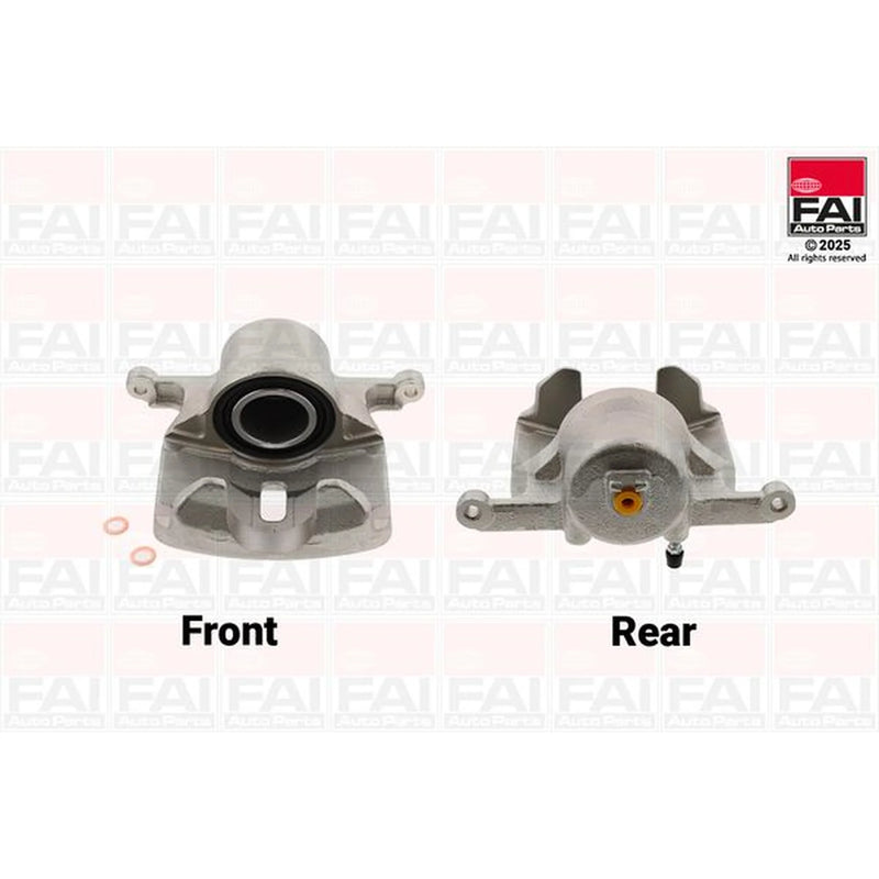FAI Brake Caliper Assembly Front Left fits Nissan Qashqai +2 2007-2014