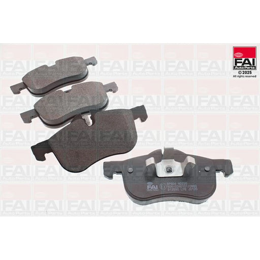 FAI Front Brake Pad Set fits MG MG 6 2010 on 1.8