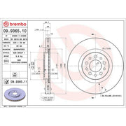 Brembo Front & Rear Brake Discs & Pads fits Alfa Romeo Spider 2009-2011 1.8