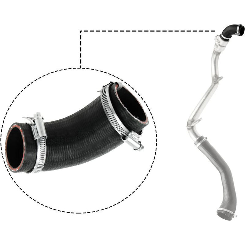 Gates Intercooler Turbo Charge Air Hose 125mm fits Ford Galaxy II 2008-2012 2.2