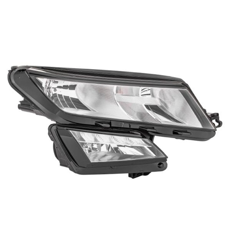 Hella Headlight Headlamp W5W Right fits Skoda Kodiaq I 2016 on 1.4 2.0
