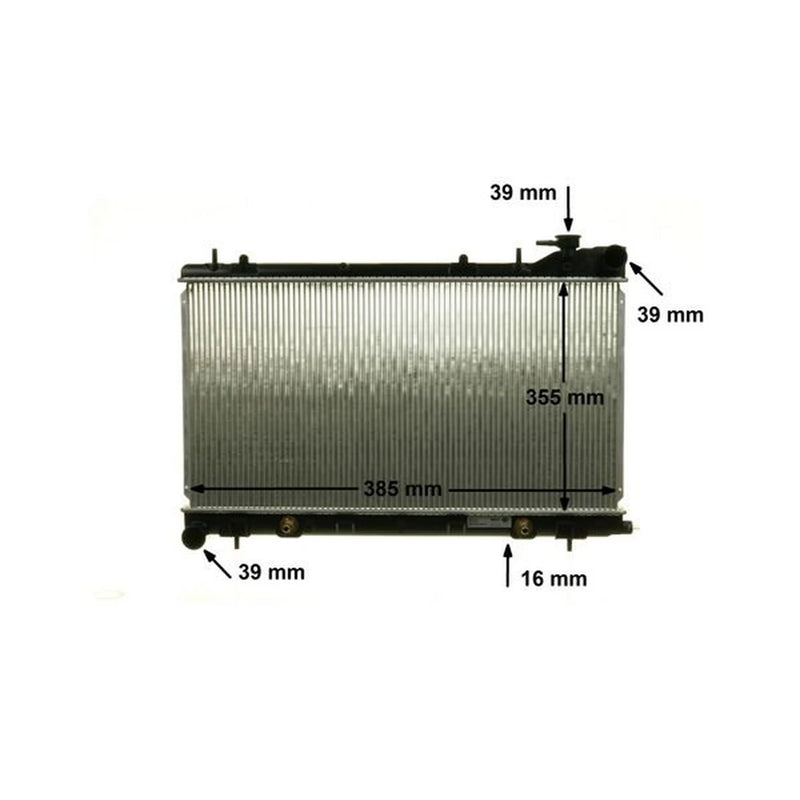 Mahle Engine Radiator fits Subaru Forester 2002-2012 2.0 2.5