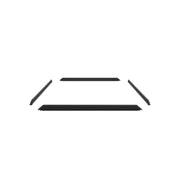 Thule Caprock Railing Kit roof platform railing kit XL Roof platform accessory Thule - Bars 4 Cars