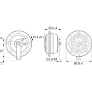 Hella Car Horn Signal Unit