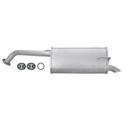Hella End Silencer Rear fits Nissan Micra III 2003-2010 1.0 1.2 1.5