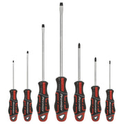Sealey Premier Premier GripMAX Screwdriver Set 7pc - Red AK4321 Sealey Premier - Dynamic Drive