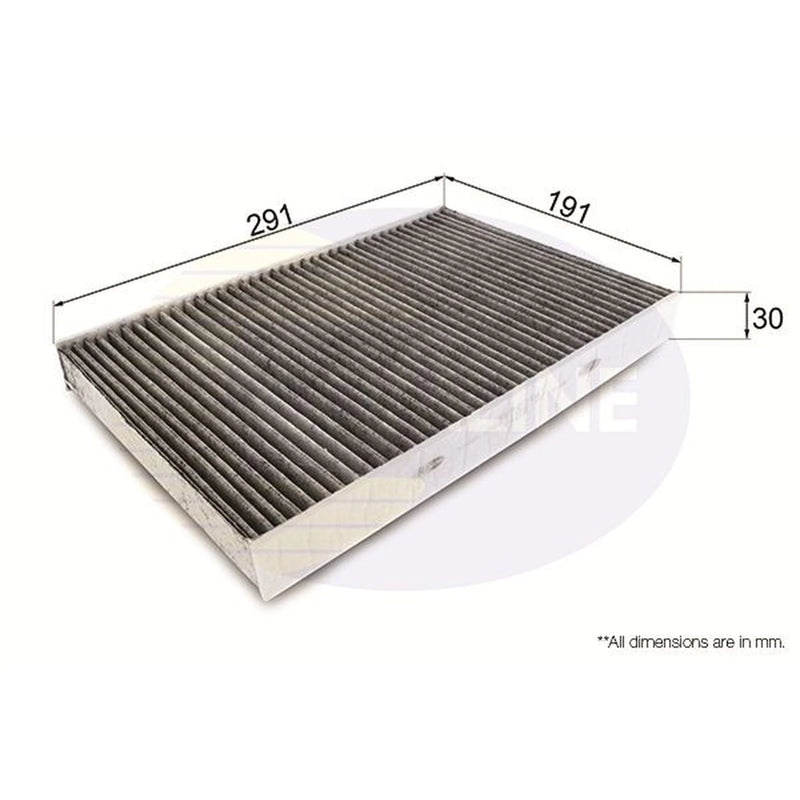 Comline Cabin Air Filter (Pollen Filter) fits Iveco Daily IV 2006-2011