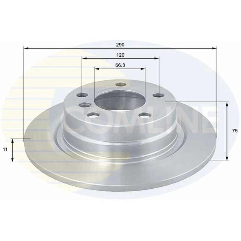 Comline Front & Rear Brake Discs & Pads fits BMW 1 Sports Hatch 2013-2019