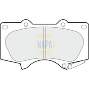 NAPA Front Brake Pad Set NBP1248