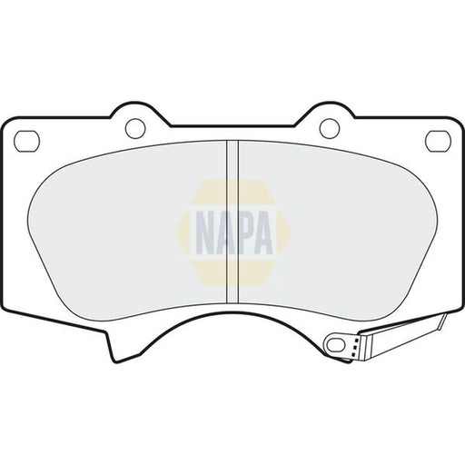 NAPA Front Brake Pad Set NBP1248