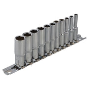 Bluespot Tools 1/4in Drive Deep Socket Set, 11 Piece BlueSpot Tools - Dynamic Drive