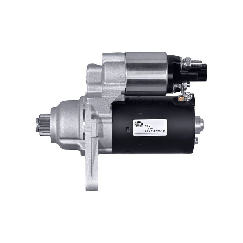Hella Starter Motor 12V 1.1kW 10 Teeth fits Audi A3 2010-2013 1.2
