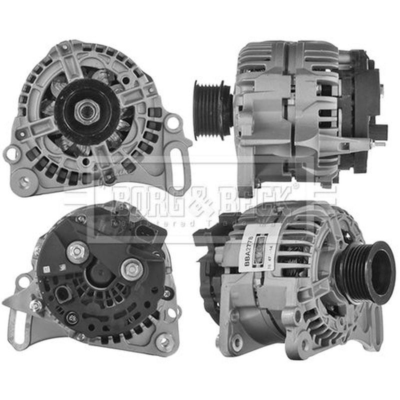 Borg & Beck Car Alternator 12V fits Skoda Fabia I 1999-2008 1.4