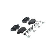 Bosch Front & Rear Pads fits Fiat Grande Punto 2005-2009 1.4 1.6 1.9
