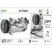 Valeo Air Conditioning Compressor 813383