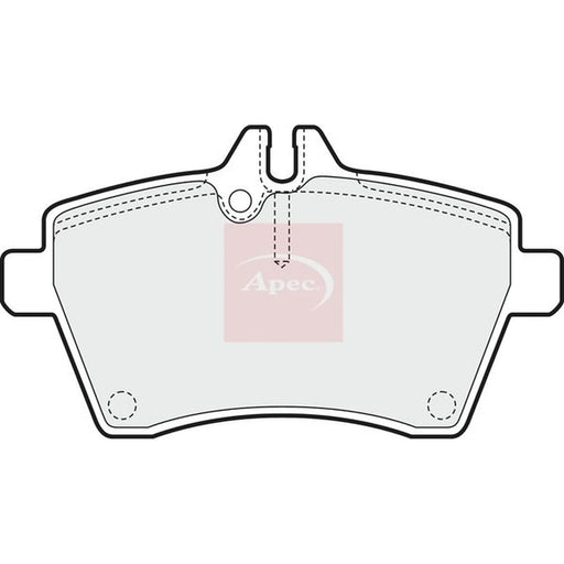 Apec Front Brake Pad Set PAD1439