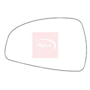 Apec Exterior Wing Mirror Glass Left fits Audi R8 2007-2015 4.2 5.2