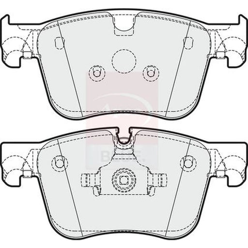 Apec Front Brake Pad Set PD3744