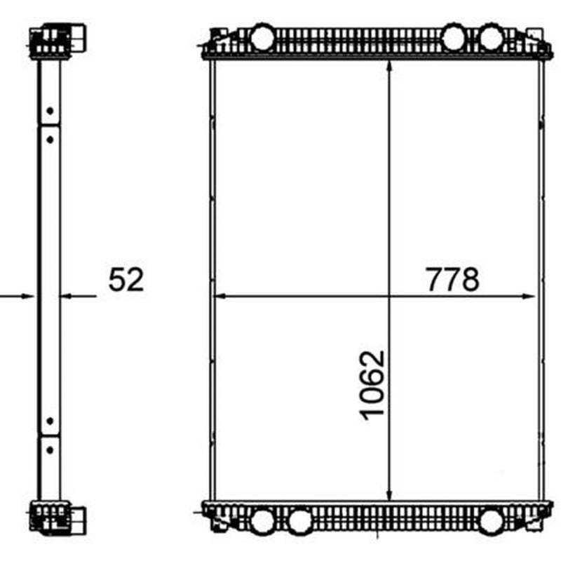 Mahle Engine Radiator
