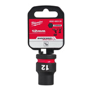 Milwaukee Hex Socket Shw 1/2 Std 12mm-1Pc 4932480306 Milwaukee - Dynamic Drive