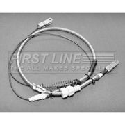 First Line Handbrake Cable Rear fits Ford Capri 1981-1987 2.8