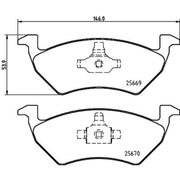Mintex Brake Pad Set