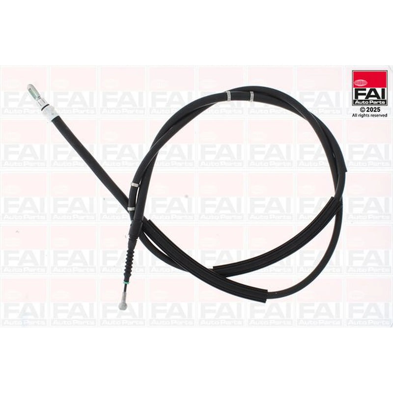 FAI Handbrake Cable Right Rear fits Audi A4 B6 2000-2005 1.6 1.8 1.9 2.0 2.4 2.5