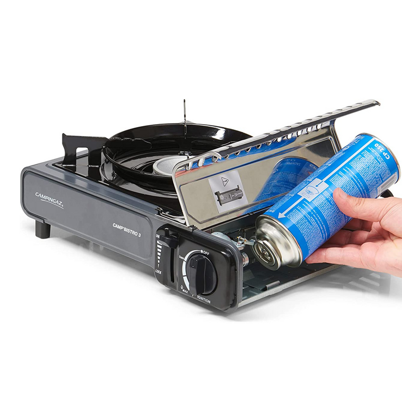 Campingaz Stove Camp Bistro 3 Camping Single Burner Hiking Outdoors Piezo Campingaz  - Dynamic Drive