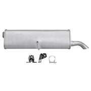 Hella End Silencer Rear fits Peugeot 307 2002-2008 1.4 1.6