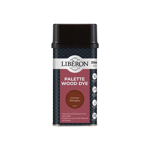 Liberon Palette Wood Dye Victoria Mahogany 250ml Liberon - Dynamic Drive