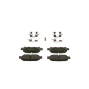 Bosch Front & Rear Pads fits Subaru Impreza 1998-2000 2.0