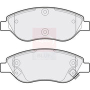 Apec Front & Rear Pads fits Fiat Tipo 2015-2020 1.4 1.6