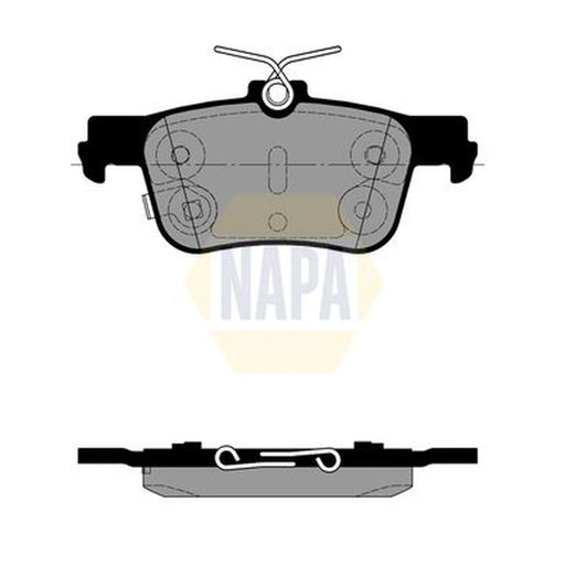 NAPA Rear Brake Pad Set NBP1986