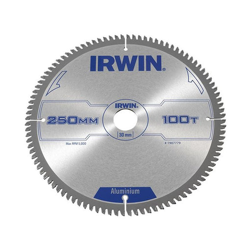 Irwin® Professional Aluminium Circular Saw Blade 250 x 30mm x 100T TCG IRWIN® - Dynamic Drive