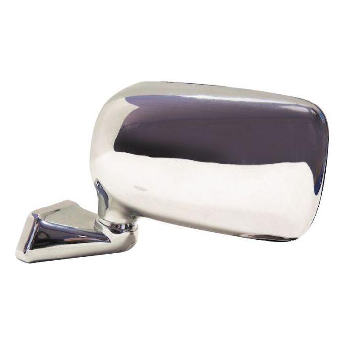 Chrome Domed Mirror Mountney with Austin Mini Door Mounting - Left Drivers Side Mountney Classic  - Dynamic Drive
