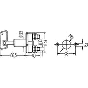 Hella Battery Master Switch