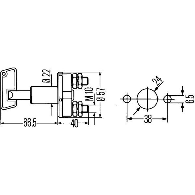 Hella Battery Master Switch