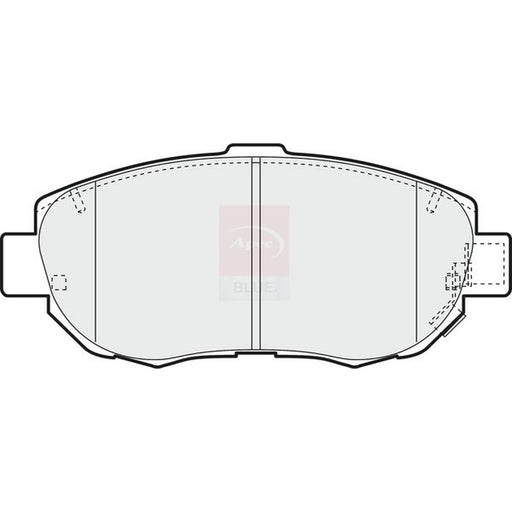 Apec Front Brake Pad Set fits Lexus Gs 1997-2004